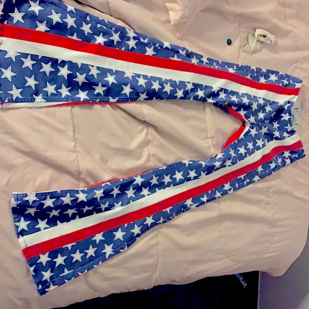 American flared pants they have never been worn